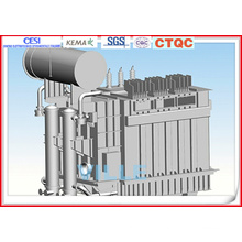 Transformador de forno de cálcio-carboneto para a fabricação de aço